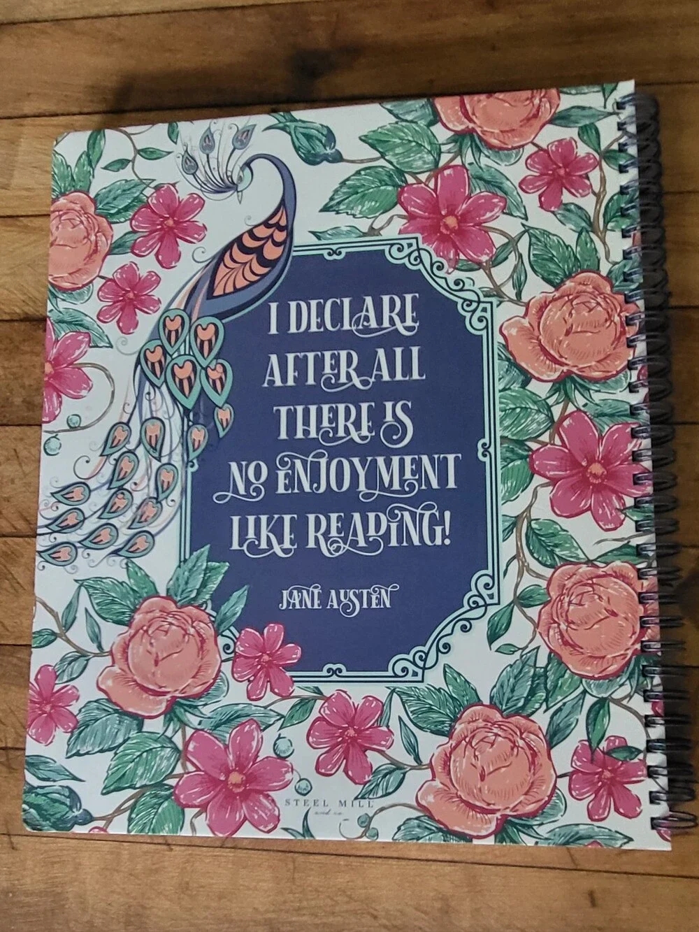 Pride & Prejudice Ring Writing Journal Notebook